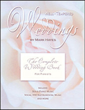 Well-Tempered Weddings (Boxed Set). By Various. Arranged by Mark Hayes. For Piano/Vocal/Guitar. Shawnee Press. Celebrations. Softcover. 209 pages. Shawnee Press #M5053. Published by Shawnee Press.

Tired of carrying multiple collections and assorted sheet music to every wedding you play? Featuring styles ranging from classical to contemporary, this anthology is a must-have for today's bride and groom, and contains service music for preludes, processionals, bridal marches, unity candle lightings, recessionals and postludes. Although each piano selection can be played as a solo, there are optional instrumental obbligatos for some pieces, featuring parts for cello, oboe, trumpet, flute and violin. This book has a special binding which allows it to lay flat on the music rack no matter what page you are on. In addition, Well-Tempered Weddings contains the following bonus products: