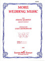 More Wedding Music (String Solos & Ensemble/String Quartet). Arranged by Cleo Aufderhaar. For String Quintet (Score). String Solos & Ensembles - String Quartet. Southern Music. Grade 4. 122 pages. Southern Music Company #B500CO. Published by Southern Music Company.

This extraordinary collection of wedding favorites is the perfect solution for wedding planners looking for just the right music for that upcoming wedding ceremony. The arrangements are appropriate for the string quartet of for strong orchestra. The optional contrabass part provides additional flexibility.