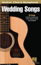 Wedding Songs by Various. For Guitar. Guitar Chord Songbook. Softcover. 120 pages. Published by Hal Leonard.

50 songs that every gigging musician should know, including: All I Ask of You • Ave Maria • Butterfly Kisses • Endless Love • Have I Told You Lately • Longer • The Lord's Prayer • Sunrise, Sunset • Through the Years • Truly • We've Only Just Begun • When You Say Nothing at All • You Are the Sunshine of My Life • You Decorated My Life • You Light Up My Life • You Raise Me Up • and more.
