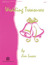 Wedding Treasures arranged by Jim Lucas. For Piano/Keyboard. Thomas House Publication. 40 pages. Thomas House Publications #1P0349832. Published by Thomas House Publications.

For years, Jim Lucas has been regarded as one of the more innovative piano arrangers for church music. His contemporary style and fresh approach breathe new life into traditional hymns and spirituals. No church pianist's library is complete without this fine book!

Includes piano arrangements of wedding favorites such as: Jesu, Joy of Man's Desiring • Trumpet Voluntary • Wedding March • Trumpet Tune • and 7 others.