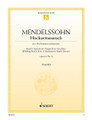 Wedding March, Op. 61, No. 9. (from A Midsummer Night's Dream). By Felix Bartholdy Mendelssohn (1809-1847). For Piano. Einzelausgaben (Single Sheets). 6 pages. Schott Music #ED06707. Published by Schott Music.