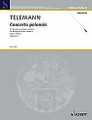 Concerto Polonois. (Full Score). By Georg Philipp Telemann (1681-1767). For Orchestra. Concertino (Chamber Orchestra). Score. 20 pages. Schott Music #CON153. Published by Schott Music.