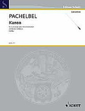 Canon in D Major (Full Score). By Johann Pachelbel (1653-1706). Arranged by Helmut May. For Orchestra (Full Score). Concertino (Chamber Orchestra). Score. 11 pages. Schott Music #CON111. Published by Schott Music.