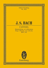 Cantata No. 182, Dominica Palmarum (King of Heaven, Ever Welcome, BWV 182). By Johann Sebastian Bach (1685-1750). Arranged by Arnold Schering. For Chorus, Chamber Orchestra, Score (Study Score). Eulenburg Taschenpartituren (Pocket Scores). Study Score. 56 pages. Eulenburg (Schott Music) #ETP1024. Published by Eulenburg (Schott Music).
Product,62464,Concertino (Full Score)"