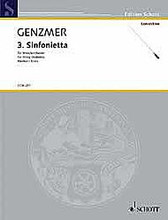 Sinfonietta No. 3 (for String Orchestra). By Harald Genzmer. For String Orchestra (Full Score). Concertino (Chamber Orchestra). Score. 24 pages. Schott Music #CON251. Published by Schott Music.

Harald Genzmer, born in 1909, wrote his often-played Sinfonietta for chamber orchestra in 1953. His new 3rd Sinfonietta (2002) is also aimed at amateur orchestras, though it offers worthwhile

challenges for professional string orchestras, too.