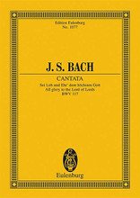 Cantata No. 117 (All Glory to the Lord of Lords, BWV 117). By Johann Sebastian Bach (1685-1750). Arranged by Hans Grischkat. For Chorus, Chamber Orchestra, Score (Study Score). Eulenburg Taschenpartituren (Pocket Scores). Study Score. 49 pages. Eulenburg (Schott Music) #ETP1077. Published by Eulenburg (Schott Music).
Product,62477,Konzerst (for Piano and Small Orchestra)"