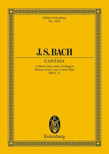 Cantata No. 32, Dominica 1 Post Epiphanias (Dearest Jesus, Sore I Need Thee, BWV 32). By Johann Sebastian Bach (1685-1750). Arranged by Hans Grischkat. For Chorus, Chamber Orchestra, Score (Study Score). Eulenburg Taschenpartituren (Pocket Scores). Study Score. 38 pages. Eulenburg (Schott Music) #ETP1052. Published by Eulenburg (Schott Music).
Product,62479,Cantata No. 39