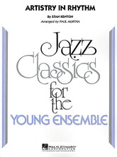 Artistry in Rhythm by Stan Kenton. Arranged by Paul Murtha. For Jazz Ensemble (Score & Parts). Young Jazz Classics. Grade 3. Published by Hal Leonard.

Composed and recorded by Stan Kenton in the 1940s, Artistry in Rhythm became his signature and a true classic from the big band era. Paul Murtha has skillfully adapted and truncated this chart for younger players while maintaining the flavor and energy of the original. Solo piano starts things off, followed by the iconic trombone solo in the medium Latin section. The exciting double-time swing section features the entire ensemble, then the “maestoso” theme returns to close things out. Impressive!