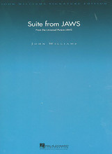 Suite from Jaws (Deluxe Score). By John Williams. For Full Orchestra. John Williams Signature Orchestra. 36 pages. Published by Hal Leonard.

I. The Shark Theme (Duration - 3:00)

II. Out to Sea/The Shark Cage Fugue (Duration - 4:30).