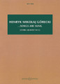 ...songs are sung, Op. 67 (String Quartet No. 3 Study Score). By Henryk Gorecki (1933-) and Henryk Mikolaj G. For String Quartet (Study Score). Boosey & Hawkes Scores/Books. Softcover. 48 pages. Boosey & Hawkes #M060117923. Published by Boosey & Hawkes.