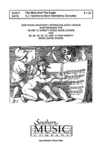 The Mole And The Eagle (Choral Music/Octavo Secular Satb). By Gonzalez, Anna Marie. SATB. Choral, Secular, Octavo. Southern Music. Southern Music Company #SC817. Published by Southern Music Company.

Minimum order 6 copies.