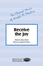 Receive the Joy by Joseph M. Martin and Mary Martin. For Choral (SATB). Shawnee Press. Choral, Lite Trax, Congregational Participation, Bass/Percussion, Congregational Participation, Communion, Youth Choirs and Sacred. 8 pages. Shawnee Press #A7383. Published by Shawnee Press.

Easily learned; optional congregational involvement; A simple but effective communion song by Joseph Martin and Mary Martin. “Receive the Joy” is an invitation to intimacy with the Savior. The optional congregational part allows all present to actively participate in this musical form of worship. Written for the 125th anniversary of the Locust Grove United Church of Christ in York, Pennsylvania, this worship choral will be a special addition to your music library.

Minimum order 6 copies.