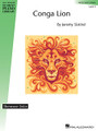 Conga Lion (Hal Leonard Student Piano Library Showcase Solos Early Intermediate - Level 4). By Jeremy Siskind. For Piano/Keyboard. Educational Piano Library. Early Intermediate. 4 pages. Published by Hal Leonard.

Jazz pianist Jeremy Siskind has created an early-intermediate level (HLSPL level 4) piano solo that truly captures the Latin spirit of the conga. The repeating rhythm in the LH gives it the cool groove students will love and they even get to shout “Hey!”.