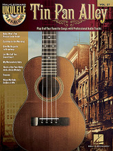 Tin Pan Alley (Ukulele Play-Along Volume 27). By Various. For Ukulele. Ukulele Play-Along. Softcover with CD. 32 pages. Published by Hal Leonard.

Now you can play your favorite songs on your uke with great-sounding backing tracks to help you sound like a bonafide pro! This pack features 8 old-time favorites, including: Baby, Won't You Please Come Home • Carolina in the Morning • Give My Regards to Broadway • Let Me Call You Sweetheart • My Melancholy Baby • Rock-A-Bye Your Baby with a Dixie Melody • Swanee • When My Baby Smiles at Me.