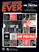 Best Song Ever by One Direction. For Piano/Vocal/Guitar. Piano Vocal. 8 pages. Published by Hal Leonard.

This sheet music features an arrangement for piano and voice with guitar chord frames, with the melody presented in the right hand of the piano part as well as in the vocal line.