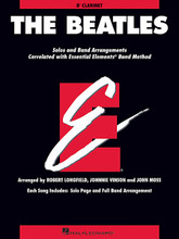 The Beatles (Essential Elements for Band Correlated Collections Clarinet). By The Beatles. Arranged by John Moss, Johnnie Vinson, and Robert Longfield. For B-flat Clarinet (Clarinet). Essential Elements Band Folios. Grade 1.5. Softcover. 24 pages. Published by Hal Leonard.

Includes: And I Love Her • Eleanor Rigby • Get Back • A Hard Day's Night • Here, There and Everywhere • Hey Jude • I Want to Hold Your Hand • Lady Madonna • Ticket to Ride • Twist and Shout • Yesterday.