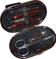 Manicure Set Staff Oval Case 6 Piece Set