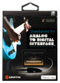 GuitarConnect Pro (Analog to Digital Interface for iPad and iPhone 4). Accessory. General Merchandise. Hal Leonard #GC17133. Published by Hal Leonard.

GuitarConnect Pro adds an instrument input to your iPad or iPhone. At one end, it gives you a 1/4″ mono instrument jack that fits your instrument cable, and at the other end, a dock connector for your iOS device. Plug your instrument into the 1/4″ jack and you have a noise-free, 100% digital connection from your instrument directly into GarageBand. GuitarConnect Pro's gain control wheel lets you control the strength of your input signal.