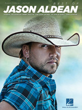 The Best of Jason Aldean by Jason Aldean. For Piano/Vocal/Guitar. Piano/Vocal/Guitar Artist Songbook. Softcover. 104 pages. Published by Hal Leonard.

16 rockin' country tunes from this award-winning country superstar for piano, voice and guitar are featured in this collection: Amarillo Sky • Big Green Tractor • Crazy Town • Dirt Road Anthem • Don't You Wanna Stay • Fly over States • My Kinda Party • The Only Way I Know • She's Country • Tattoos on This Town • and more.