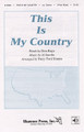 This Is My Country arranged by Patsy Ford Simms. For Choral (2-part). Shawnee Press. Choral, Brotherhood, Patriotic Songs. 8 pages. Shawnee Press #D0539. Published by Shawnee Press.

Minimum order 6 copies.