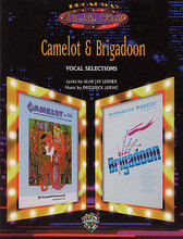 Camelot & Brigadoon (Vocal Selections). By Frederick Loewe. For Piano/Vocal/Guitar. Piano/Vocal/Chords; Shows & Movies. Piano/Vocal/Guitar Artist Songbook. Broadway. Softcover. 60 pages. Alfred Music #0485B. Published by Alfred Music.

The Broadway Double Bill series doubles up two shows by the same composer in one folio. Some of the titles from Camelot: Camelot • How to Handle a Woman • If Ever I Would Leave You • The Simple Joys of Maidenhood • I Loved You Once in Silence. Titles from Brigadoon: Almost Like Being in Love • Brigadoon • Come to Me, Bend to Me • I'll Go Home with Bonnie Jean • and many more.