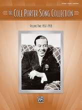 The Cole Porter Song Collection - Volume 2 - 1937-1958 by Cole Porter. For Piano/Vocal/Guitar. Artist/Personality; Personality Book; Piano/Vocal/Chords. Piano/Vocal/Guitar Artist Songbook. Broadway. Softcover. 268 pages. Alfred Music #33310. Published by Alfred Music.

This is the second of a two-volume series presenting highlights from the career of Cole Porter. Volume two documents 50 songs from the later years of his career, from 1937 until 1958. The book Includes a song-by-song analysis, rare images of original sheet music, informal shots from Porter's scrapbooks, and publicity stills from motion pictures and Broadway. Titles: All of You • Be a Clown • C'est Magnifique • Don't Fence Me In • From This Moment On • I Love Paris • I Concentrate on You • It's All Right with Me • In the Still of the Night • My Heart Belongs to Daddy • So in Love • Too Darn Hot • True Love • You'd Be So Nice to Come Home To • You're Sensational • and more.