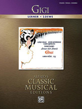 Gigi (Vocal Selections). By Frederick Loewe. For Piano/Vocal/Guitar. Piano/Vocal/Chords; Shows & Movies. Piano/Vocal/Guitar Artist Songbook. Broadway. Softcover. 80 pages. Alfred Music #29041. Published by Alfred Music.

Play and sing songs from this classic love story now! Selections from the Academy Award-winning musical Gigi include: The Earth and Other Minor Things • Gigi • I Remember It Well • I'm Glad I'm Not Young Anymore • In This Wide, Wide World • It's a Bore • The Night They Invented Champagne • Paris Is Paris Again • She Is Not Thinking of Me • Thank Heaven for Little Girls.