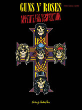 Guns N' Roses - Appetite for Destruction by Guns N' Roses. For Piano/Vocal/Guitar. Piano/Vocal/Guitar Artist Songbook. Softcover. 114 pages. Cherry Lane Music #7935. Published by Cherry Lane Music.

Released in 1987, Appetite for Destruction remains the highest-selling debut album of all time. Here are PVG arrangements of the dozen songs from this Guns N' Roses tour de force: Anything Goes • It's So Easy • Mr. Brownstone • My Michelle • Nightrain • Out Ta Get Me • Paradise City • Rocket Queen • Sweet Child O' Mine • Think About You • Welcome to the Jungle • You're Crazy.