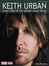 Keith Urban - Love, Pain & The Whole Crazy Thing by Keith Urban. For Piano/Vocal/Guitar. Piano/Vocal/Guitar Artist Songbook. Softcover. 104 pages. Published by Cherry Lane Music.

Matching folio to Urban's highly praised 2006 release. 14 tracks, including: Can't Stop Loving You (Though I Try) • Everybody • Faster Car • God Made Woman • Got It Right This Time • I Told You So • Once in a Lifetime • Raise the Barn • Shine • Slow Turning • Stupid Boy • Tu Compania • Used to the Pain • Won't Let You Down.