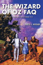 The Wizard of Oz FAQ (All That's Left to Know About Life, According to Oz). FAQ. Softcover. 400 pages. Published by Applause Books.

The Wizard of Oz FAQ is a fact-filled celebration of the beloved 1939 fantasy masterpiece starring Judy Garland. It's all here – from L. Frank Baum and his Oz novels to the complete background story of the movie's conception, development, and shoot, with special attention given to the little-known parade of uncredited directors, casting difficulties, and on-set accidents and gaffes, as well as more than 75 sidebars devoted to key cast members, directors, and other behind-the-scenes personnel.