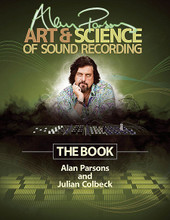 Alan Parsons' Art & Science of Sound Recording (The Book). Technical Reference. Hardcover. 352 pages. Published by Hal Leonard.

More than simply the book of the award-winning DVD set, Art & Science of Sound Recording, the Book takes legendary engineer, producer, and artist Alan Parsons' approaches to sound recording to the next level. In book form, Parsons has the space to include more technical background information, more detailed diagrams, plus a complete set of course notes on each of the 24 topics, from “The Brief History of Recording” to the now-classic “Dealing with Disasters.”

Written with the DVD's co-producer, musician, and author Julian Colbeck, ASSR, the Book offers readers a classic “big picture” view of modern recording technology in conjunction with an almost encyclopedic list of specific techniques, processes, and equipment.