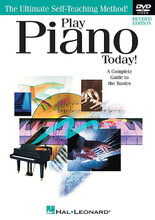 Play Piano Today! DVD (Revised Edition). For Piano/Keyboard. DVD. DVD. Published by Hal Leonard.

This revised DVD can be used as a supplement to the Play Piano Today! Level 1 book, or alone as a great introduction to the piano. Simply follow along with the songs in the booklet as you watch the teacher on the DVD. This complete guide to the basics covers: music reading (notes and rhythms) • lead sheet notation for left hand • songs, chords and scales • playing tips and techniques. Learn at your own pace and open the door to the world of piano music! 1 hr., 30 min.
