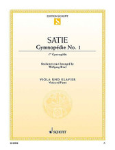 Gymnopedie No. 1 (Viola and Piano). By Erik Satie (1866-1925). Arranged by Wolfgang Birtel. String. Softcover. 10 pages. Schott Music #ED09948. Published by Schott Music.

Satie's famous piano melody has been arranged for solo instrument and piano accompaniment.