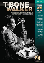 T-Bone Walker (Guitar Play-Along DVD Volume 42). By T-Bone Walker. For Guitar. Guitar Play-Along DVD. DVD. Guitar tablature. Published by Hal Leonard.

The Guitar Play-Along DVD series lets you hear and see how to play songs like never before. Just watch, listen and learn! Each song starts with a lesson from a professional guitar teacher. Then, the teacher performs the complete song along with professionally recorded backing tracks. You can choose to turn the guitar off if you want to play along, or leave the guitar in the mix to hear how it should sound. You can also choose from three viewing options: fret hand with tab, wide view with tab, pick & fret hands close-up. Each DVD includes great songs that all guitarists will want to know!
