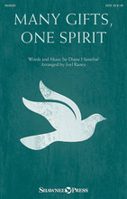 Many Gifts, One Spirit by Diane Hannibal. Arranged by Joel Raney. For Choral (SATB). Harold Flammer. Octavo. 12 pages. Published by Shawnee Press.

Uses: General, Pentecost, Unity, Stewardship

Scripture: I Corinthians 12:1-11

A fresh perspective on a treasured Scripture is the heart of this melodic choral anthem. A simple, yet elegant tune delivers clearly the message of unity and sharing. A supportive and decorative piano part moves the piece forward and the well-crafted choral writing arranges for the success of your ensemble. Celebrate the diversity of our gifts and discover the union we have in the love of Christ! Duration: ca. 3:13.

Minimum order 6 copies.