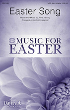 Easter Song by Keith Green and 2nd Chapter Of Acts. By Annie Herring. Arranged by Keith Christopher. For Choral, Handbells (SATB). Daybreak Easter Choral. 12 pages. Published by Daybreak Music.

Uses: Easter, Eastertide

Scripture: Matthew 28:1-10; Mark 16:1-7; Luke 24:1-8

One of the most well-known songs from the iconic trio 2nd Chapter of Acts is now available in this bright and singable setting by Keith Christopher. Present this anthem a cappella, or add the optional 4-octave handbell accompaniment for extra sparkle! Handbell 5-Pak (4 octaves, bells used: 29, 30) available as a digital download.

Minimum order 6 copies.