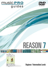 Reason 7 (Beginner/Intermediate Level). Music Pro Guide Books & DVDs. DVD. Published by Hal Leonard.

In this DVD, Reason instructor Andrew Eisele first takes you on a tour of the Reason 7 interface, including the Tool palette, dropdown menus, screens and the Transport. He then introduces you to all of Reason's on-board synths and demonstrates the fundamentals of sequencing and how to record and edit using MIDI. Harnessing the power of Reason's on-board synths, Andrew shows you how to build amazing tracks. You'll create realistic-sounding drum parts and add bass loops, pads and lead lines, plus you'll work with the Arpeggiator. In the mixing segment, you'll explore Reason 7's powerful Combinator, including the fantastic MClass mastering suite combo. You'll learn how to add EQ and compression, insert effects, and how to apply automation. Along the way, Andrew reveals many tips and techniques that are designed to put you well on your way to becoming a Reason 7 power user. 4 hrs., 10 min.