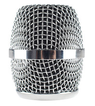 V75-SC Mic Grille (Chrome). Live Sound. General Merchandise. Hal Leonard #980330067. Published by Hal Leonard.

This chrome replacement microphone grille is compatible with Relay V75-SC.