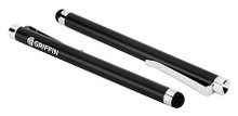 Capacitive Stylus (Black). Accessory. General Merchandise. Hal Leonard #GC350272. Published by Hal Leonard.

More control as you write, sketch, tap and drag on your iPad, iPhone or any capacitive touchscreen. Griffin's Stylus is a balanced pointer with a soft rubber tip, custom designed to mimic your finger. Unlike your finger, this tip keeps your touchscreen free of fingerprints and smudges as it gives increased control over any touchscreen operation. It's perfect for sketching, drawing, photography or any use where you need a finer degree of control than your finger. Our stylus includes an integrated clip for your pocket or pencil loop.