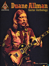 Duane Allman Guitar Anthology by Duane Allman. For Guitar. Guitar Recorded Version. Softcover. Guitar tablature. 280 pages. Published by Hal Leonard.

Best known for his role in the Allman Brothers Band, guitar virtuoso Duane Allman became a Southern rock legend after his tragic death at age 24. This anthology brings together his work with the band, as well as hits from his time spent backing other artists such as Derek and the Dominos. This folio features 20 songs, including: Don't Want You No More • Hot 'Lanta • Layla • Little Martha • Mountain Jam • Somebody Loan Me a Dime • Statesboro Blues • Whipping Post • and more.