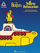 The Beatles - Yellow Submarine by The Beatles. For Guitar. Guitar Recorded Version. Guitar tablature. 112 pages. Published by Hal Leonard.

This matching folio features 15 bonafide Beatles hits from their newly remastered animated classic: All Together Now • All You Need Is Love • Baby You're a Rich Man • Eleanor Rigby • Hey Bulldog • It's All Too Much • Love You To • Lucy in the Sky with Diamonds • Nowhere Man • Only a Northern Song • Sgt. Pepper's Lonely Hearts Club Band • Think for Yourself • When I'm Sixty-Four • With a Little Help from My Friends • Yellow Submarine.