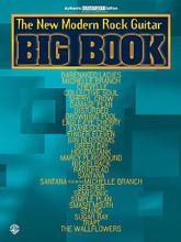 The New Modern Rock Guitar Big Book (Guitar Big Book Series). By Various. For Guitar. Authentic Guitar TAB; Guitar Mixed Folio; Guitar TAB. Guitar Recorded Version. Pop/Rock. Book only. Guitar tablature. 268 pages. Alfred Music #GF9902A. Published by Alfred Music.

Alfred's Guitar Big Book series presents the best songs of each decade and each genre in complete note-for-note guitar tab transcriptions. Most books in the series are well over 250 pages and contain 30 to 40 or more songs each. With over 20 books in the series, the Big Books are a great way to build a complete reference library of all your favorite songs. Forty great titles from Barenaked Ladies * Michelle Branch * Chevelle * Collective Soul * Sheryl Crow * Damage Plan * Disturbed * Drowning Pool * Eagle-Eye Cherry * Evanescence * Finger Eleven * Gin Blossoms * Green Day * Hoobastank * Marcy Playground * Nickelback * Radiohead * Santana * Seether * Semisonic * Simple Plan * Smash Mouth * Staind * Sugar Ray * Trapt * and The Wallflowers.