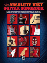 The Absolute Best Guitar Songbook by Various. For Guitar. Guitar Mixed Folio; Lead Sheet. Guitar Recorded Version. Softcover. Guitar tablature. 280 pages. Hal Leonard #30900. Published by Hal Leonard.

Containing 89 songs spanning a variety of genres and arranging styles, this second book in the Best Guitar Songbook series follows up with new, best ways to play guitar now. Each book in this amazing series is a complete, self-contained, guitar reference library. All songs are organized into specific reference sections: Authentic Guitar Tab • Easy Guitar Tab • Classic Rock Lead Sheets with Chords • Classic Standards with Professional Jazz Chords • Classical Guitar • Christmas.