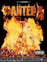 Reinventing The Steel by Pantera. For Guitar. Artist/Personality; Authentic Guitar TAB; Guitar Personality; Guitar TAB. Guitar Recorded Version. Metal and Hard Rock. Difficulty: medium. Guitar tablature songbook. Guitar tablature, standard notation, vocal melody, lyrics, chord names, guitar chord diagrams and guitar tab glossary. 76 pages. Alfred Music #0446B. Published by Alfred Music.

Song List:

    Hellbound 
    Goddamn Electric 
    Yesterday Don't Mean Sh** 
    You've Got To Belong To It 
    Revolution Is My Name 
    Death Rattle 
    We'll Grind That Axe For A Long Time 
    Uplift 
    It Makes Them Disappear 
    I'll Cast A Shadow 

*** PARENTAL ADVISORY: EXPLICIT LYRICS ***