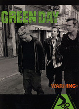 Warning by Green Day. For Guitar. Artist/Personality; Authentic Guitar TAB; Guitar Personality; Guitar TAB. Guitar Recorded Version. Punk Rock and Pop Rock. Difficulty: medium. Guitar tablature songbook. Guitar tablature, standard notation, vocal melody, lyrics, chord names, guitar chord diagrams and guitar tab glossary. 60 pages. Alfred Music #0504B. Published by Alfred Music.

Twelve more songs from one the hottest selling artists in print history.

Song List:

    Warning 
    Blood, Sex and Booze 
    Church On Sunday 
    Fashion Victim 
    Castaway 
    Misery 
    Deadbeat Holiday 
    Hold On 
    Jackass 
    Waiting 
    Minority 
    Macy's Day Parade 