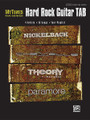 Hard Rock Guitar Tab (MyTunes Series). By Various. For Guitar. Authentic Guitar TAB; Guitar Mixed Folio; Guitar TAB. Guitar Recorded Version. Rock. Softcover. Guitar tablature. 112 pages. Hal Leonard #32051. Published by Hal Leonard.

Get the real, full tab for 16 of the biggest rock hits of the decade. Titles: All or Nothing (Theory of a Dead Man) • Bad Girlfriend (Theory of a Dead Man) • The Clincher (Chevelle) • CrushCrushCrush (Paramore) • Far Away (Nickelback) • Gotta Be Somebody (Nickelback) • Hallelujah (Paramore) • Hate My Life (Theory of a Dead Man) • I Get It (Chevelle) • Misery Business (Paramore) • Photograph (Nickelback) • Rockstar (Nickelback) • Send the Pain Below (Chevelle) • So Happy (Theory of a Dead Man) • That's What You Get (Paramore) • Vitamin R (Chevelle).