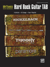 Hard Rock Guitar Tab (MyTunes Series). By Various. For Guitar. Authentic Guitar TAB; Guitar Mixed Folio; Guitar TAB. Guitar Recorded Version. Rock. Softcover. Guitar tablature. 112 pages. Hal Leonard #32051. Published by Hal Leonard.

Get the real, full tab for 16 of the biggest rock hits of the decade. Titles: All or Nothing (Theory of a Dead Man) • Bad Girlfriend (Theory of a Dead Man) • The Clincher (Chevelle) • CrushCrushCrush (Paramore) • Far Away (Nickelback) • Gotta Be Somebody (Nickelback) • Hallelujah (Paramore) • Hate My Life (Theory of a Dead Man) • I Get It (Chevelle) • Misery Business (Paramore) • Photograph (Nickelback) • Rockstar (Nickelback) • Send the Pain Below (Chevelle) • So Happy (Theory of a Dead Man) • That's What You Get (Paramore) • Vitamin R (Chevelle).