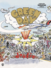 Dookie by Green Day. For Guitar. Artist/Personality; Authentic Guitar TAB; Guitar Personality; Guitar TAB. Guitar Recorded Version. Punk Rock and Pop Rock. Difficulty: medium. Guitar tablature songbook. Guitar tablature, standard notation, vocal melody, lyrics, chord names, guitar chord diagrams and guitar tab glossary. 63 pages. Alfred Music #GF0663. Published by Alfred Music.

This album-matching folio includes: Burnout * Having a Blast * Chump * Longview * Welcome to Paradise * Pulling Teeth * Basket Case * She * Sassafras Roots * In the End * F.O.D. and more.