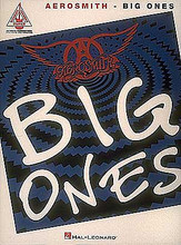 Big Ones by Aerosmith. For Guitar. Hal Leonard Guitar Recorded Versions. Hard Rock, Rock and Pop Rock. Difficulty: medium. Guitar tablature songbook. Guitar tablature, standard notation, vocal melody, lyrics, chord names, guitar chord diagrams, guitar notation legend, black & white photos and introductory text. 160 pages. Published by Hal Leonard.

15 selections from their greatest hits album, featuring: Dude (Looks Like a Lady) • Eat the Rich • Love in an Elevator • The Other Side • and more.