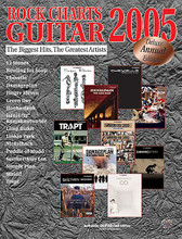 Rock Charts Guitar 2005: Deluxe Annual Edition (The Biggest Hits -- The Greatest Artists). By Various. For Guitar. Authentic Guitar TAB; Guitar Mixed Folio; Guitar TAB. Guitar Recorded Version. Rock. Softcover. Guitar tablature. 232 pages. Alfred Music #GFM0405. Published by Alfred Music.

Titles (and artists) include: Addicted (Simple Plan) * American Idiot (Green Day) * Away from Me (Puddle of Mudd) * Breaking the Habit (Linkin Park) * Broken (Amy Lee / Seether) * Closure (Chevelle) * Complicated Questions (Finger Eleven) * Eat You Alive (Limp Bizkit) * Far Away (12 Stones) * Feelin' Way Too Damn Good (Nickleback) * Headstrong (Trapt) * 1985 (Bowling for Soup) * Over the Rainbow / What a Wonderful World (Israel “Iz” Kamakawiwo'ole) * The Reason (Hoobastank) * Save Me (Damageplan) * So Far Away (Staind) and many more.